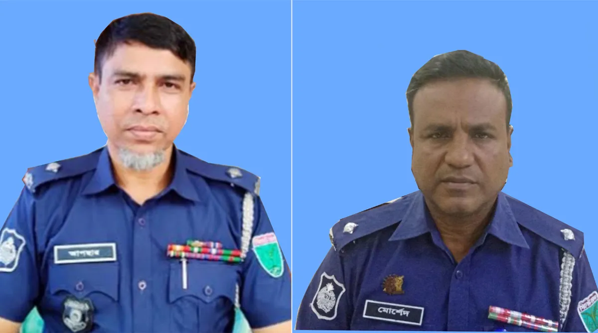 কুলাউড়া ও রাজনগর থানার ওসিকে প্রত্যাহার