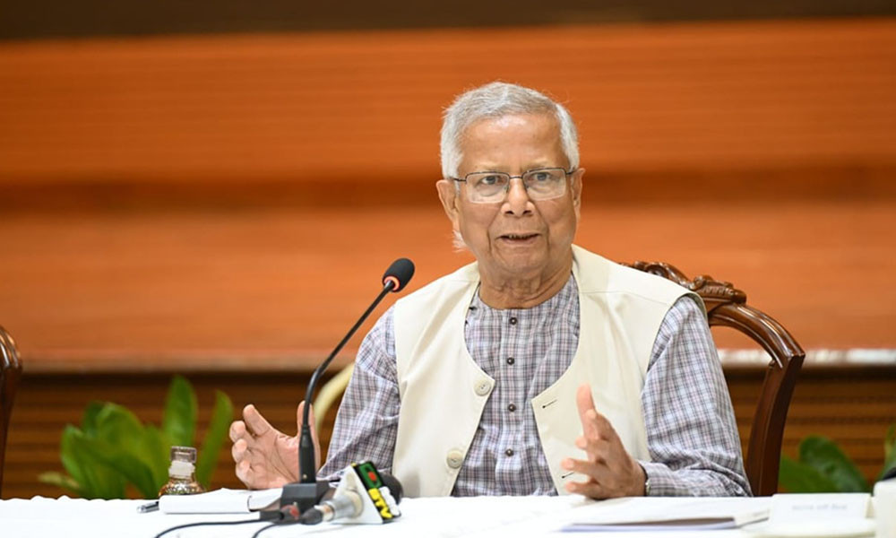 জুলাই সনদে দেশের প্রকৃত ভবিষ্যৎ রচনার আশা প্রধান উপদেষ্টার