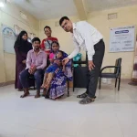 প্রতিবন্ধী শিশু গোপাল সাঁওতালের পাশে দাঁড়াল উপজেলা প্রশাসন