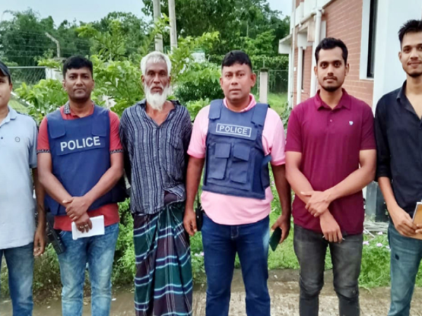 কমলগঞ্জে দুই ভাতিজির হত্যাকারী চাচা আটক